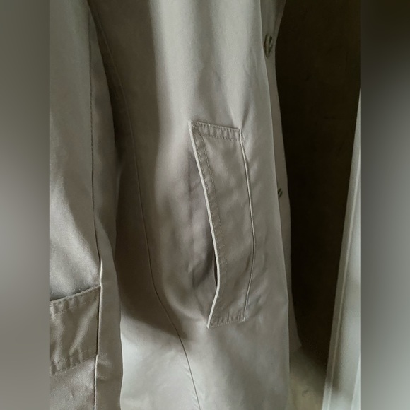 Vintage Misty Harbor Trench Coat Womens Rain Union Label Long, 12P - Picture 13 of 14